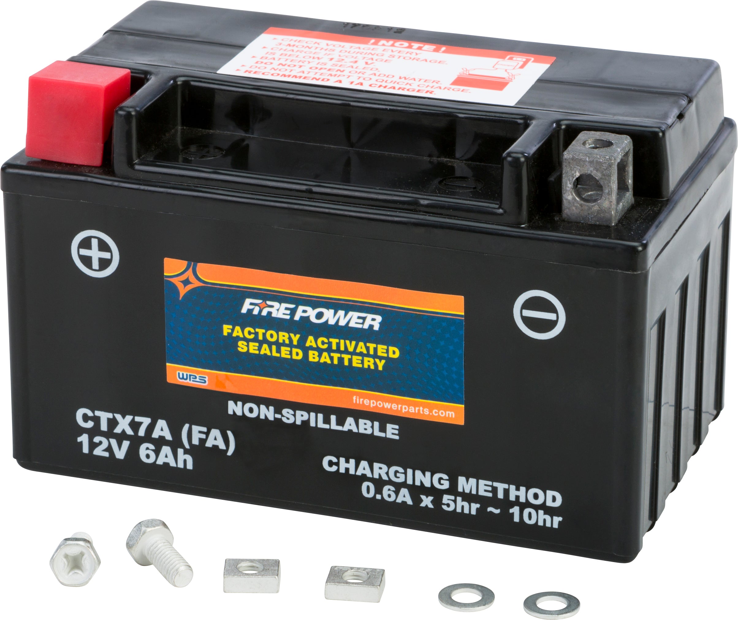 FIRE POWER - BATTERY CTX7A SEALED FACTORY ACTIVATED - CTX7A-BS(FA)