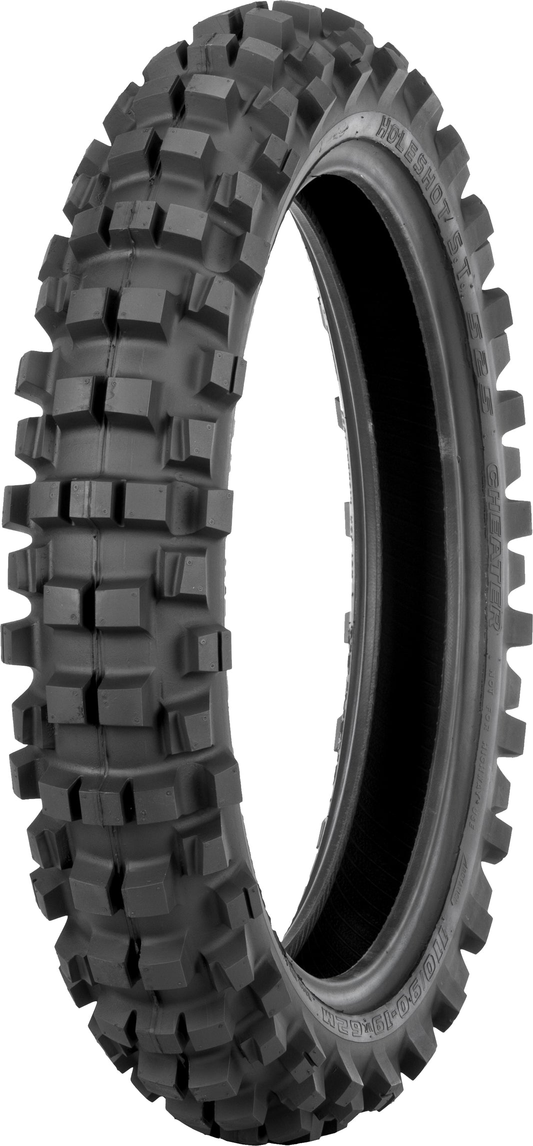 SHINKO - TIRE 525 CHEATER SERIES REAR 110/90-19 62M BIAS TT - 87-4328S