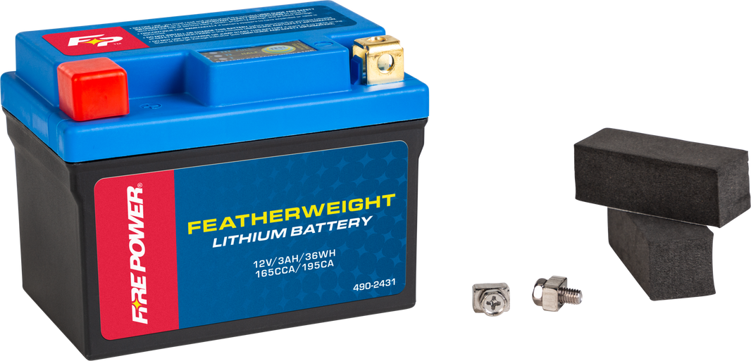 FIRE POWER - FEATHERWEIGHT LITHIUM BATTERY 165 CCA 12V/36WH - LFP02-B