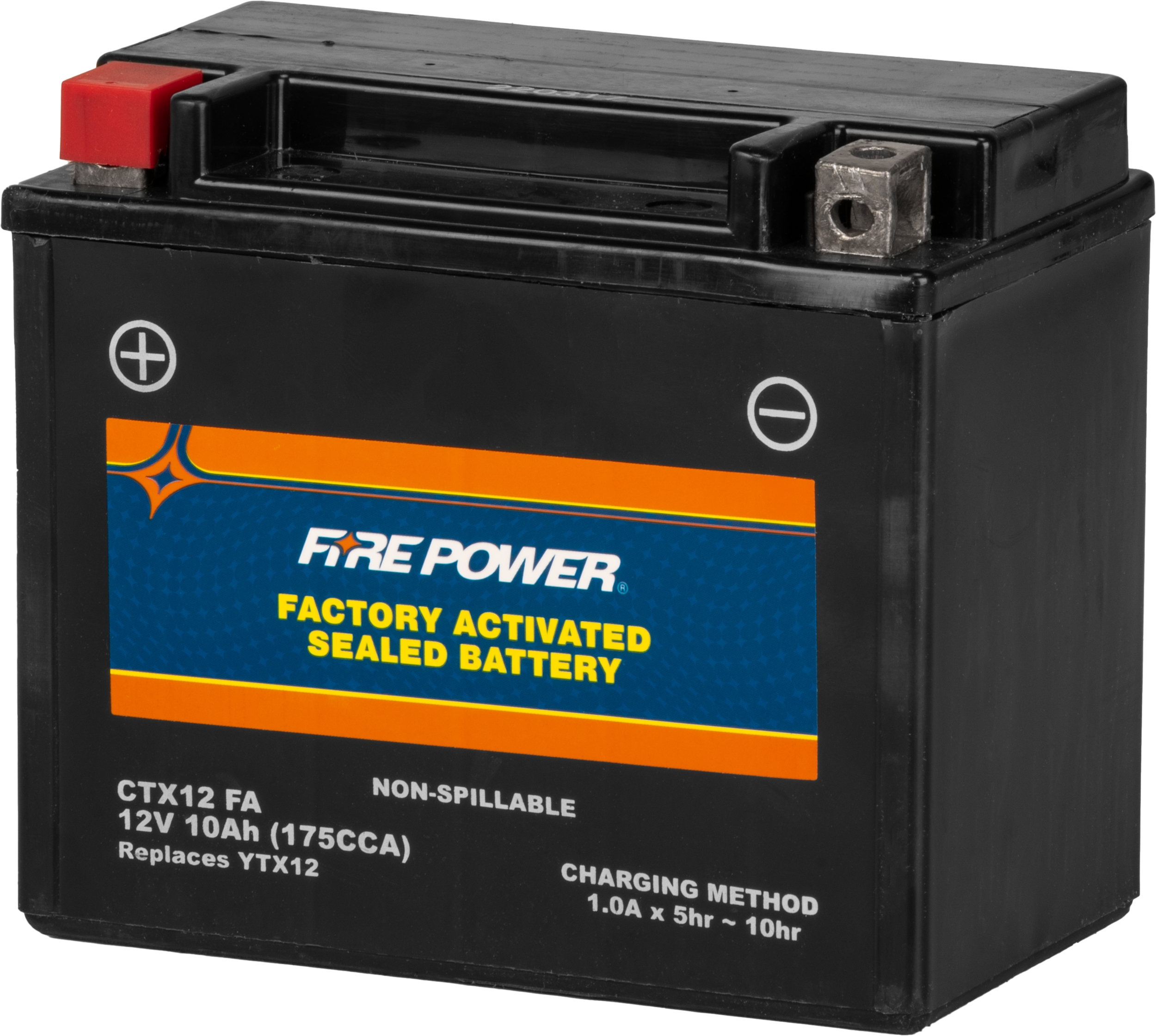 FIRE POWER - BATTERY CTX12 SEALED FACTORY ACTIVATED - CTX12-BS(FA)