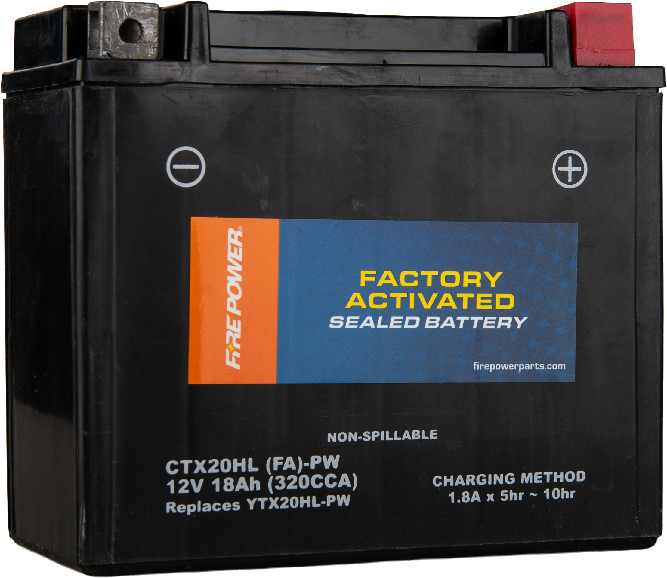 FIRE POWER - BATTERY CTX20HL (FA)-PW SEALED FACTORY ACTIVATED - CTX20HL (FA)-PW