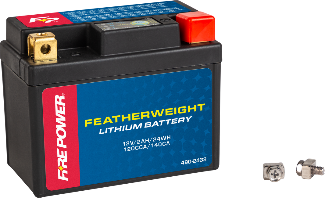 FIRE POWER - FEATHERWEIGHT LITHIUM BATTERY 120 CCA 12V/24WH - LFP03L-B