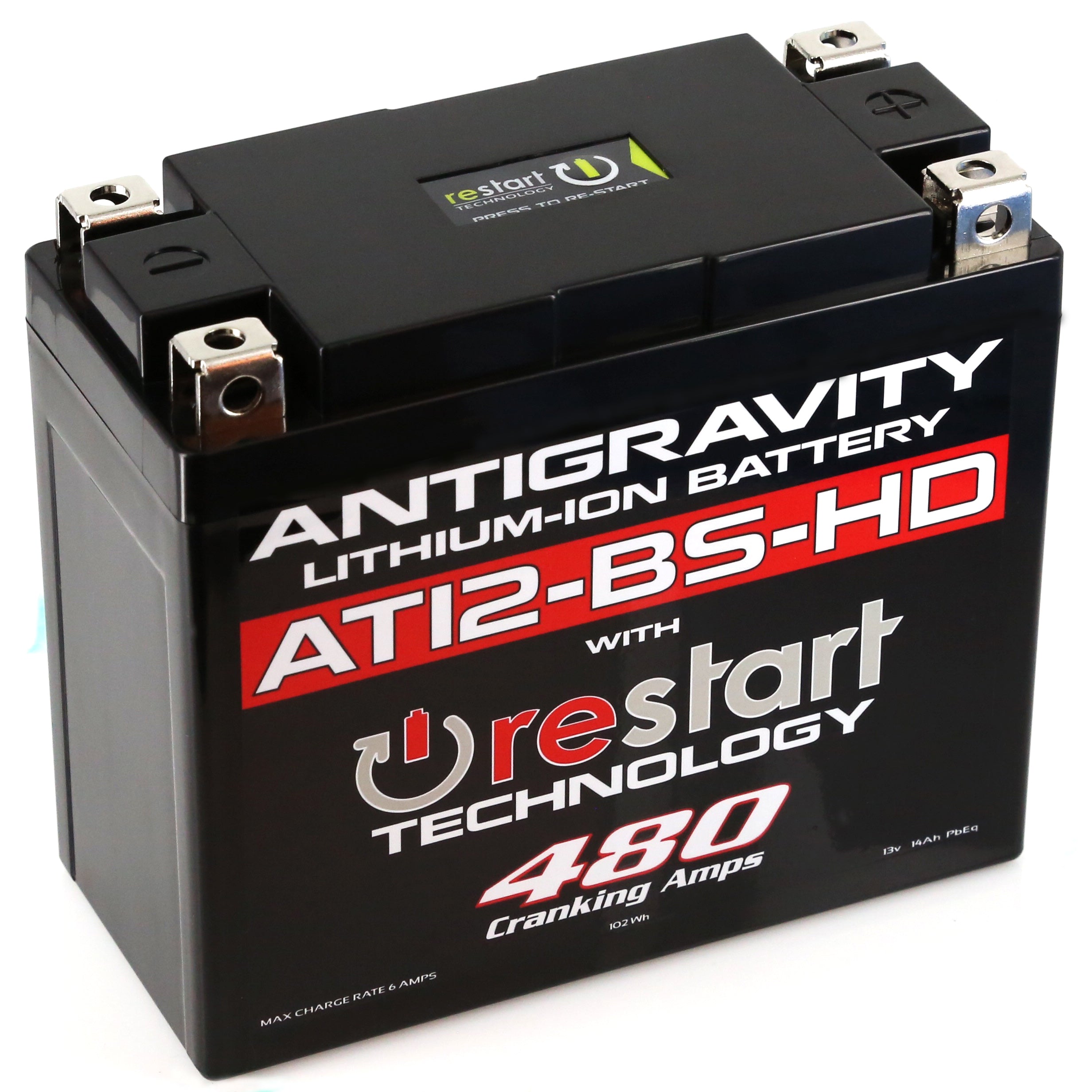 ANTIGRAVITY - LITHIUM BATTERY AT12BS-HD-RS 480 CA - AG-AT12BS-HD-RS
