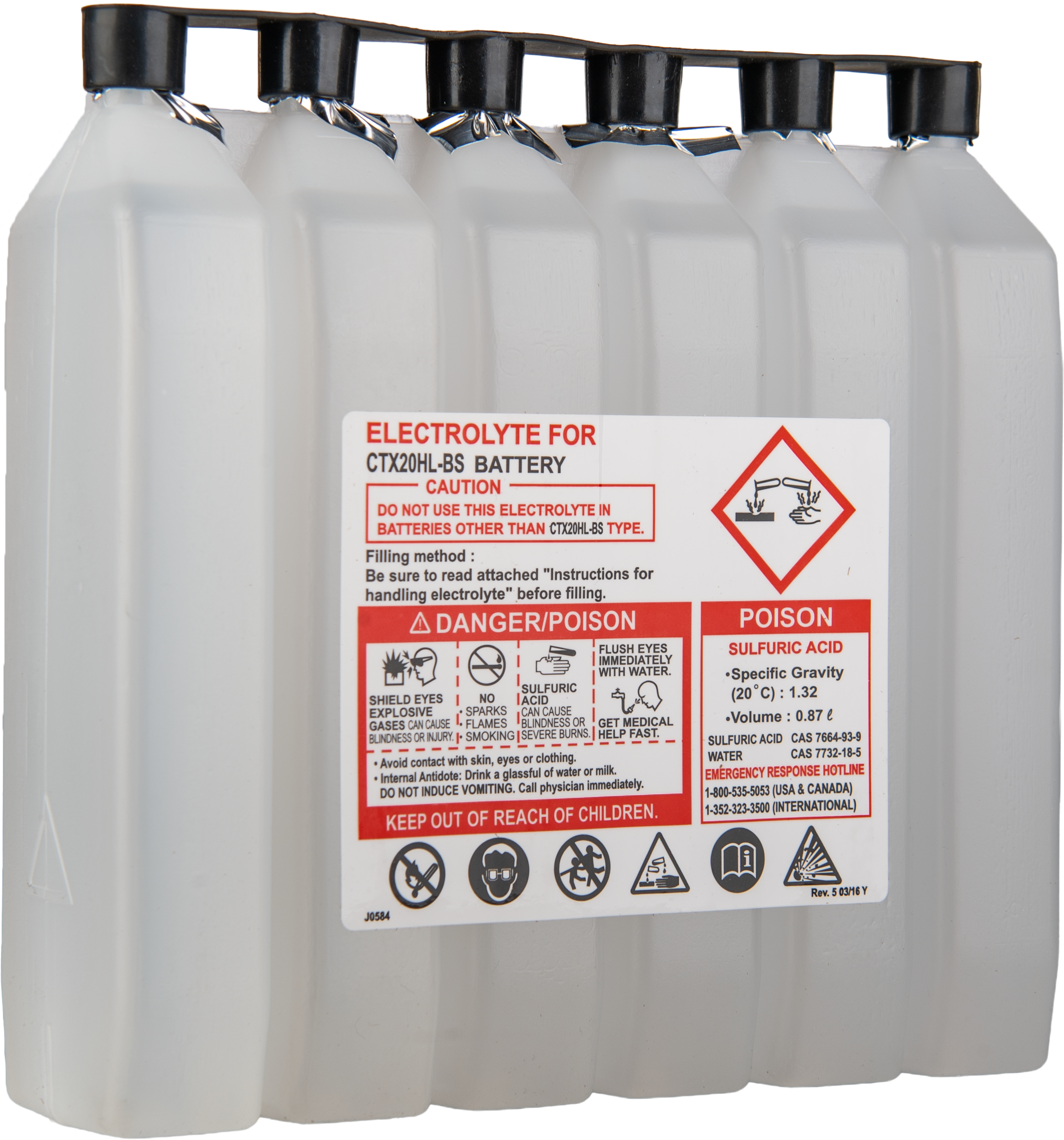 FIRE POWER - BATTERY CTX20HL-BS-PW MAINTENANCE FREE - CTX20HL-BS-PW