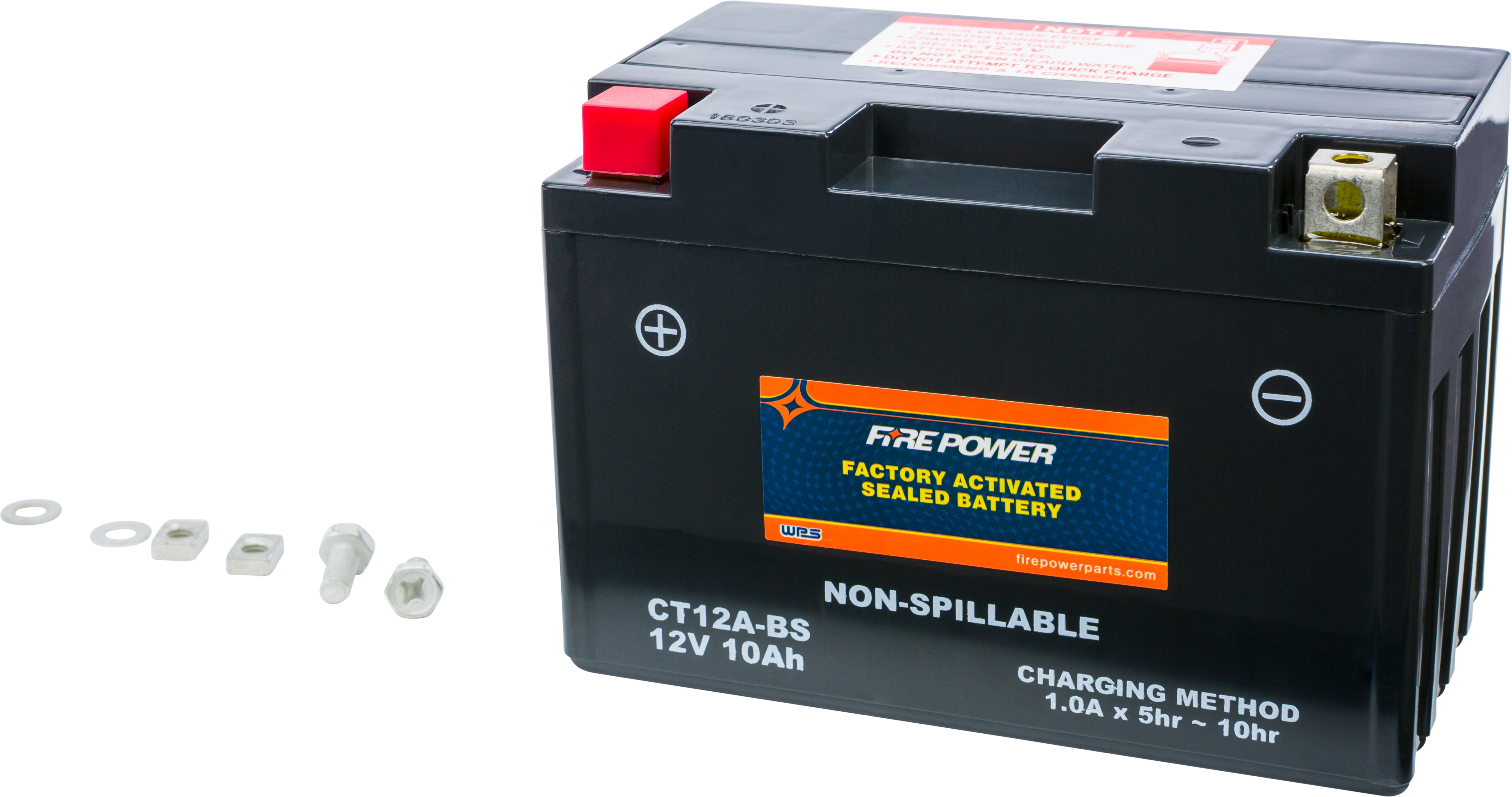 FIRE POWER - BATTERY CT12A SEALED FACTORY ACTIVATED - CT12A-BS
