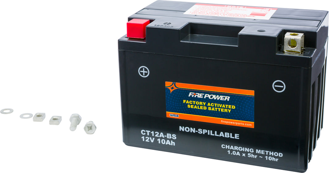 FIRE POWER - BATTERY CT12A SEALED FACTORY ACTIVATED - CT12A-BS