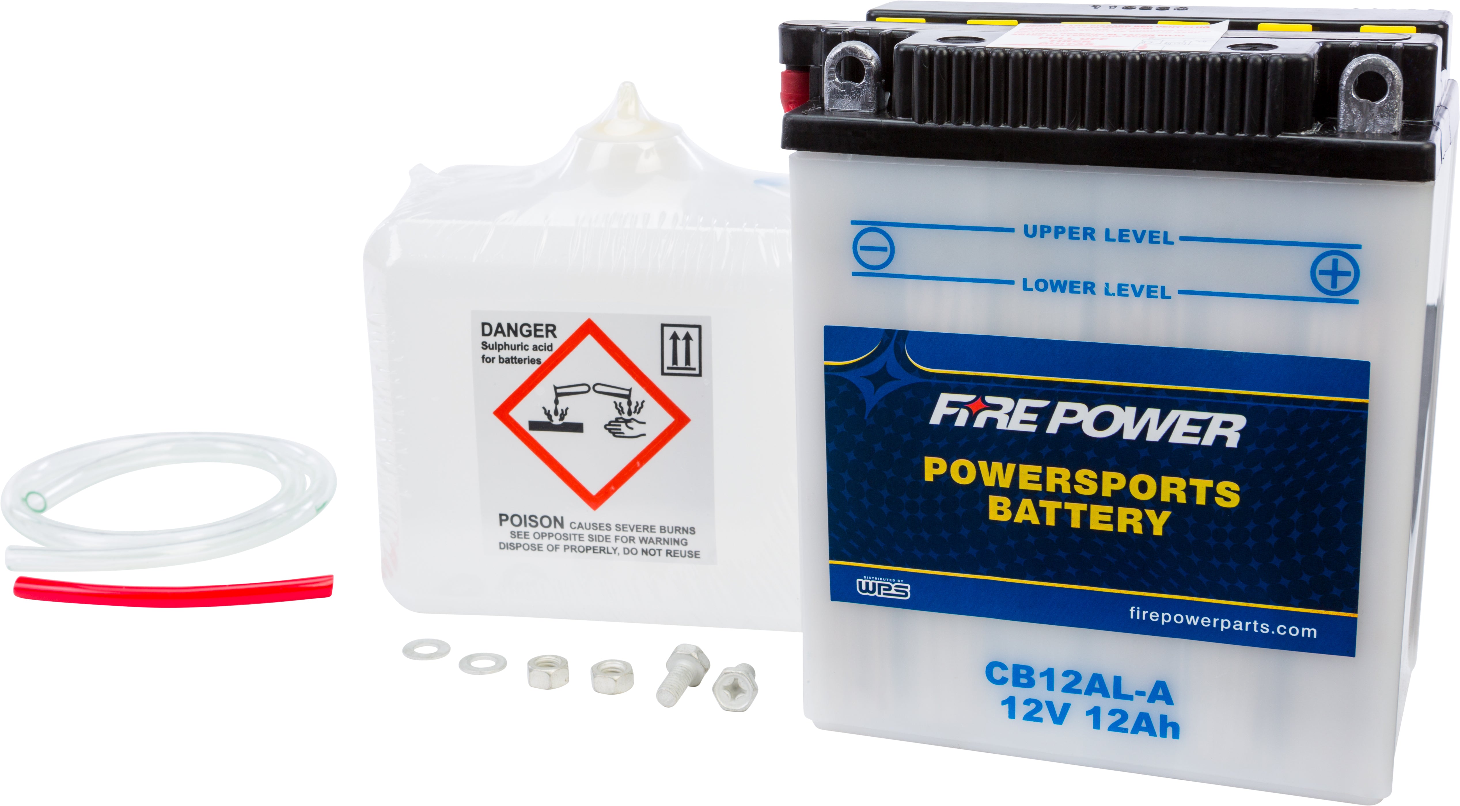 FIRE POWER - BATTERY W/ACID CB12AL-A 12V HEAVY DUTY - CB12AL-A