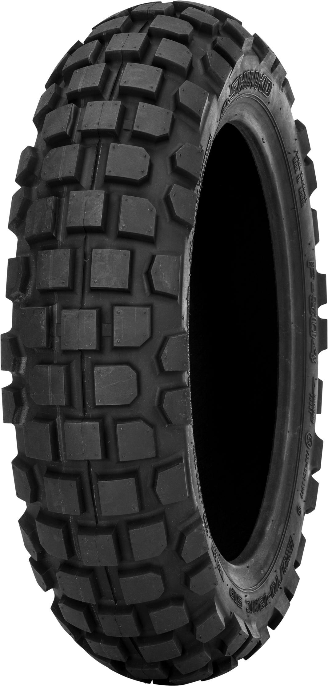 SHINKO - TIRE 504 MOBBER FRONT 120/70-12 51P BIAS TL - 87-4790
