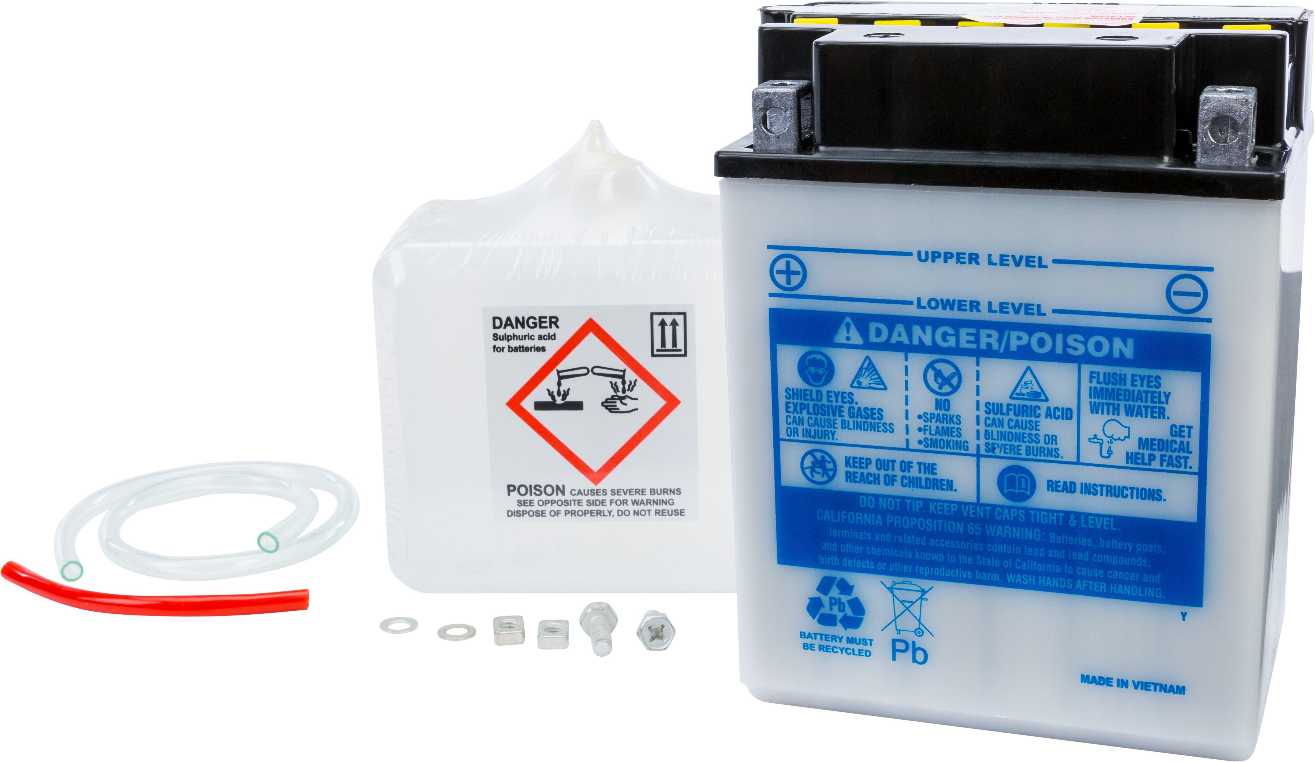 FIRE POWER - BATTERY W/ACID CB14A-A1/14A-A2 12V HEAVY DUTY - CB14A-A2
