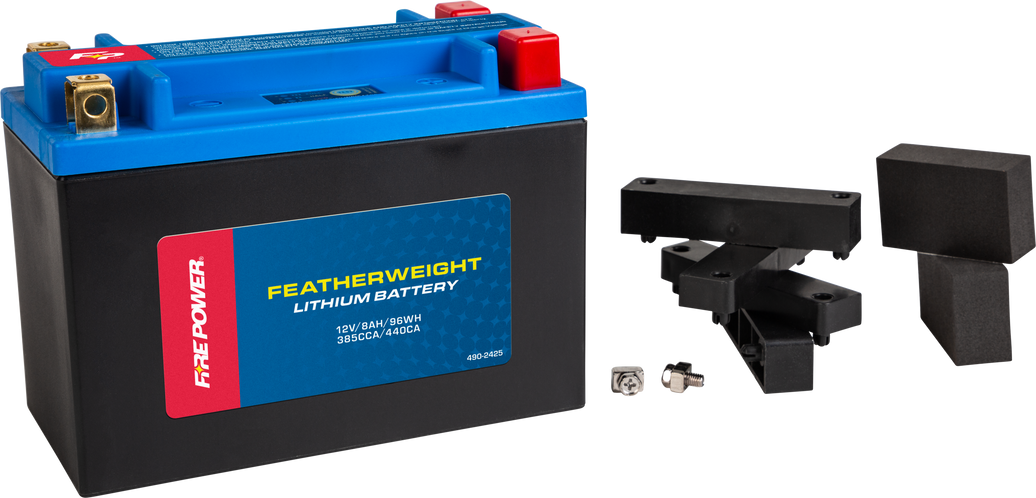 FIRE POWER - FEATHERWEIGHT LITHIUM BATTERY 385 CCA 12V/96WH - HJTX20HQ-FP-B