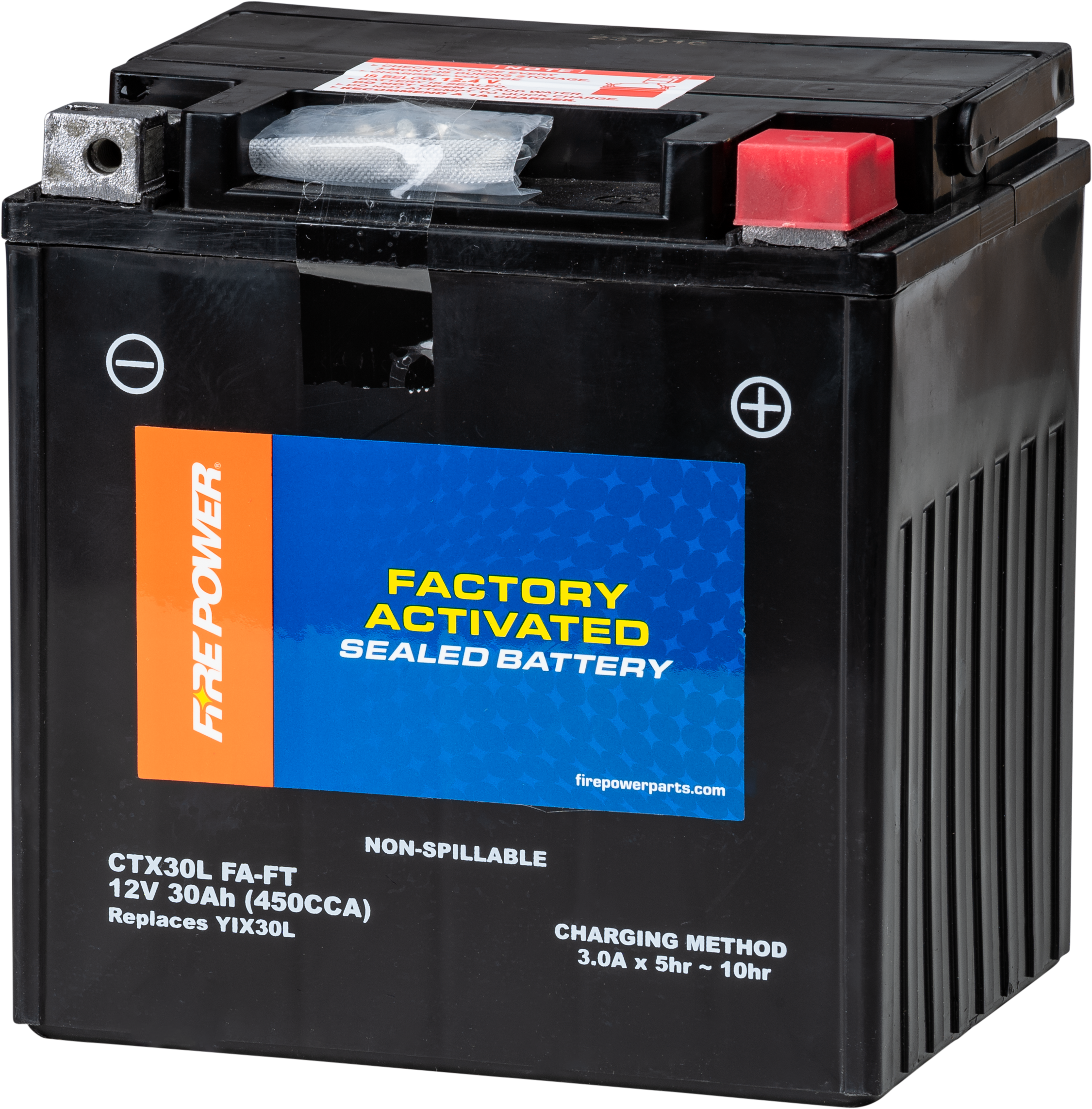 FIRE POWER - BATTERY CTX30L (FA) FT SEALED FACTORY ACTIVATED - CTX30L (FA) FT