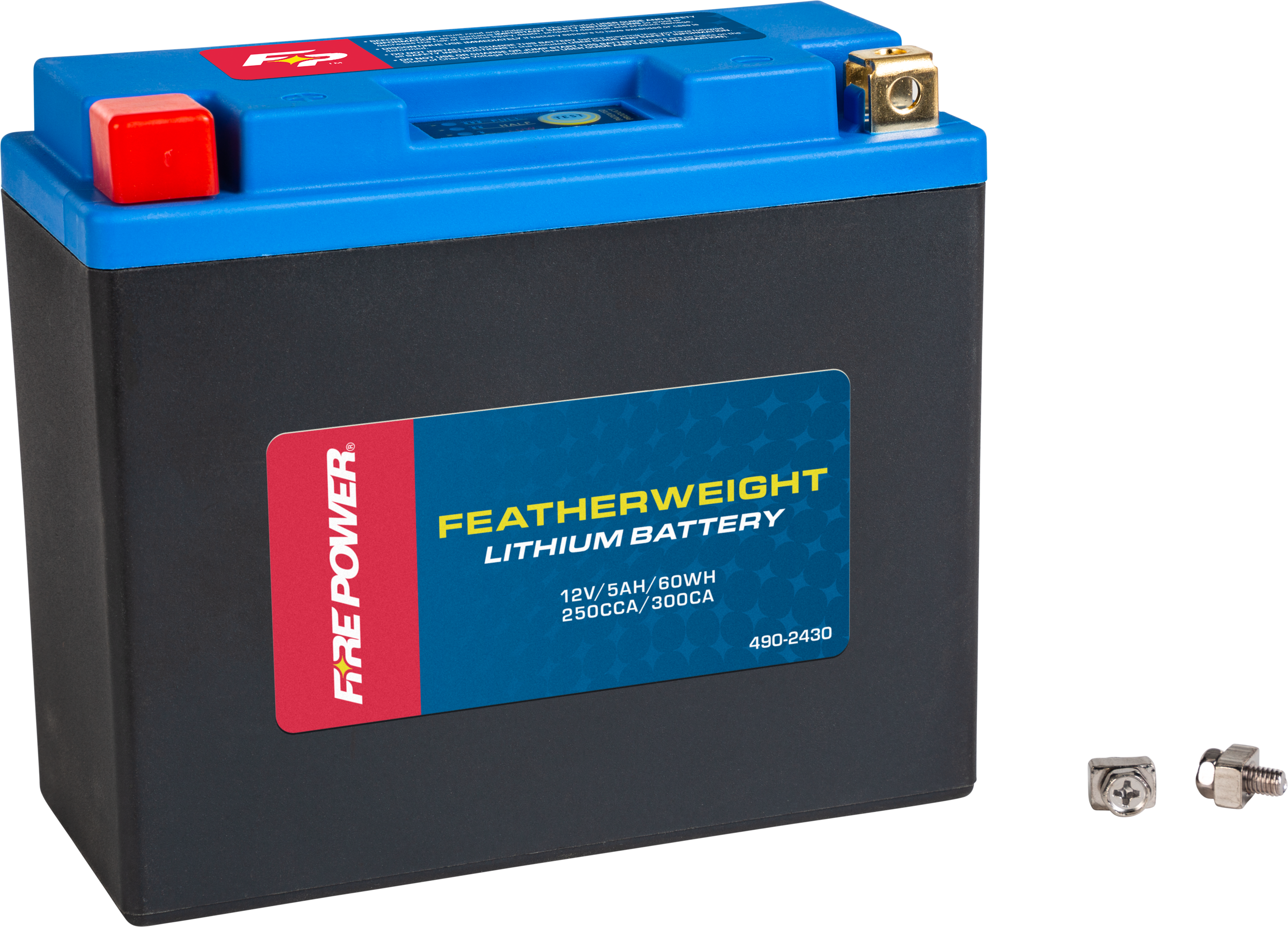 FIRE POWER - FEATHERWEIGHT LITHIUM BATTERY 250 CCA 12V/60WH - HJT12B-FPP-B