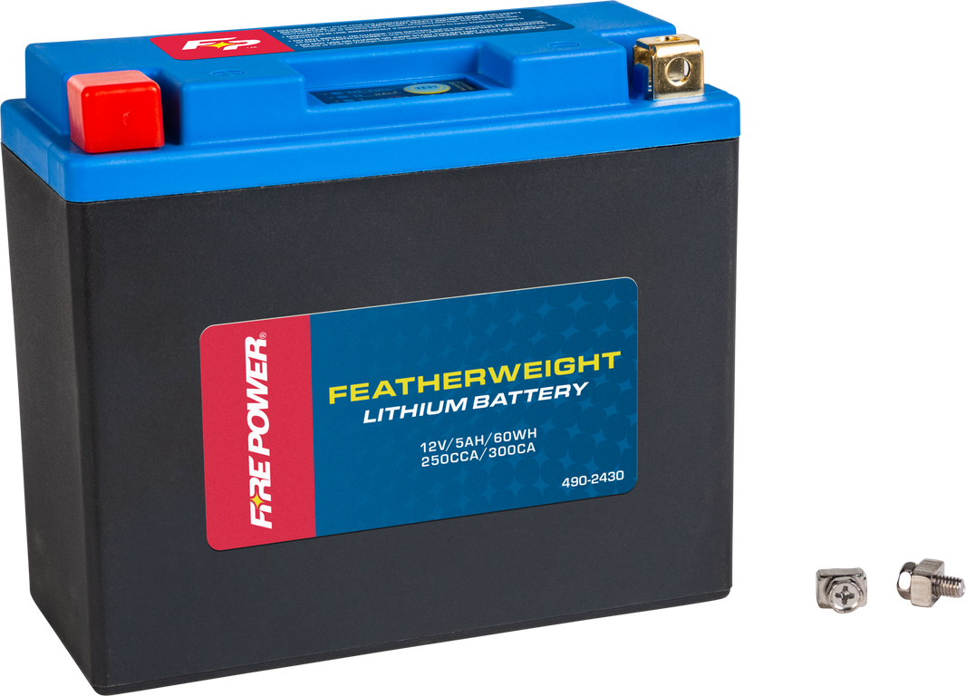 FIRE POWER - FEATHERWEIGHT LITHIUM BATTERY 250 CCA 12V/60WH - HJT12B-FPP-B