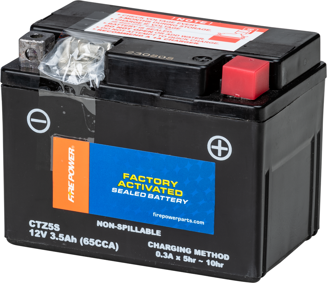 FIRE POWER - BATTERY CTZ5S SEALED FACTORY ACTIVATED - CTZ5S (FA)