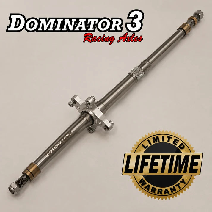 RPM Dominator 3 Axle W/Race Hub TRX450r