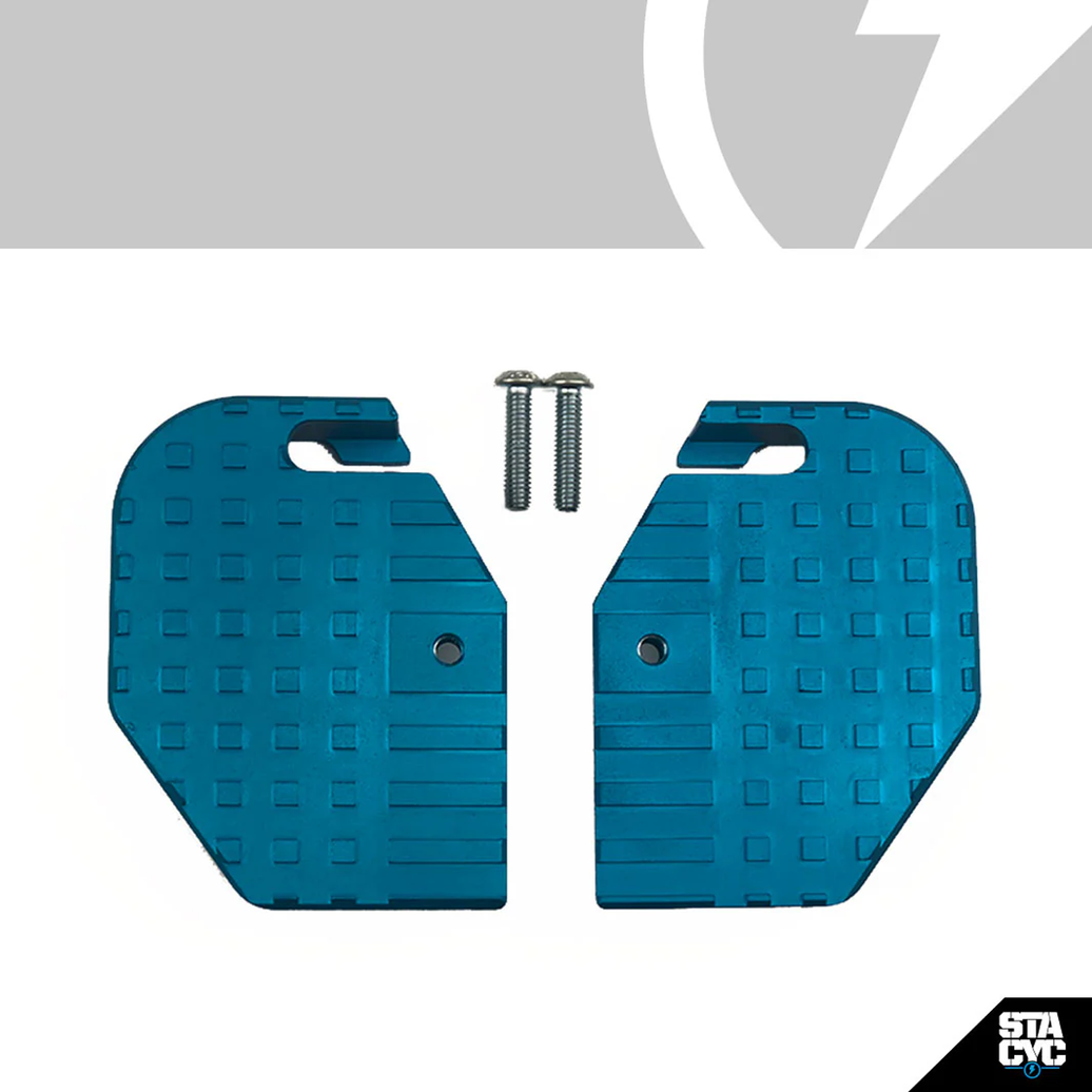 Stacyc Extended Foot Rest (Cyan)