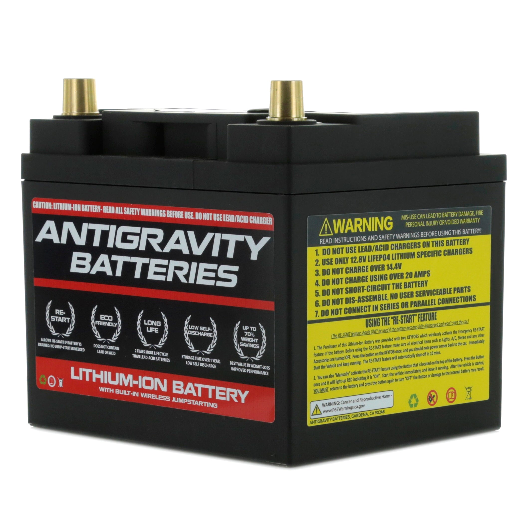 ANTIGRAVITY - LITHIUM BATTERY AG-26-20-RS 20 AH 900 CA - AG-26-20-RS