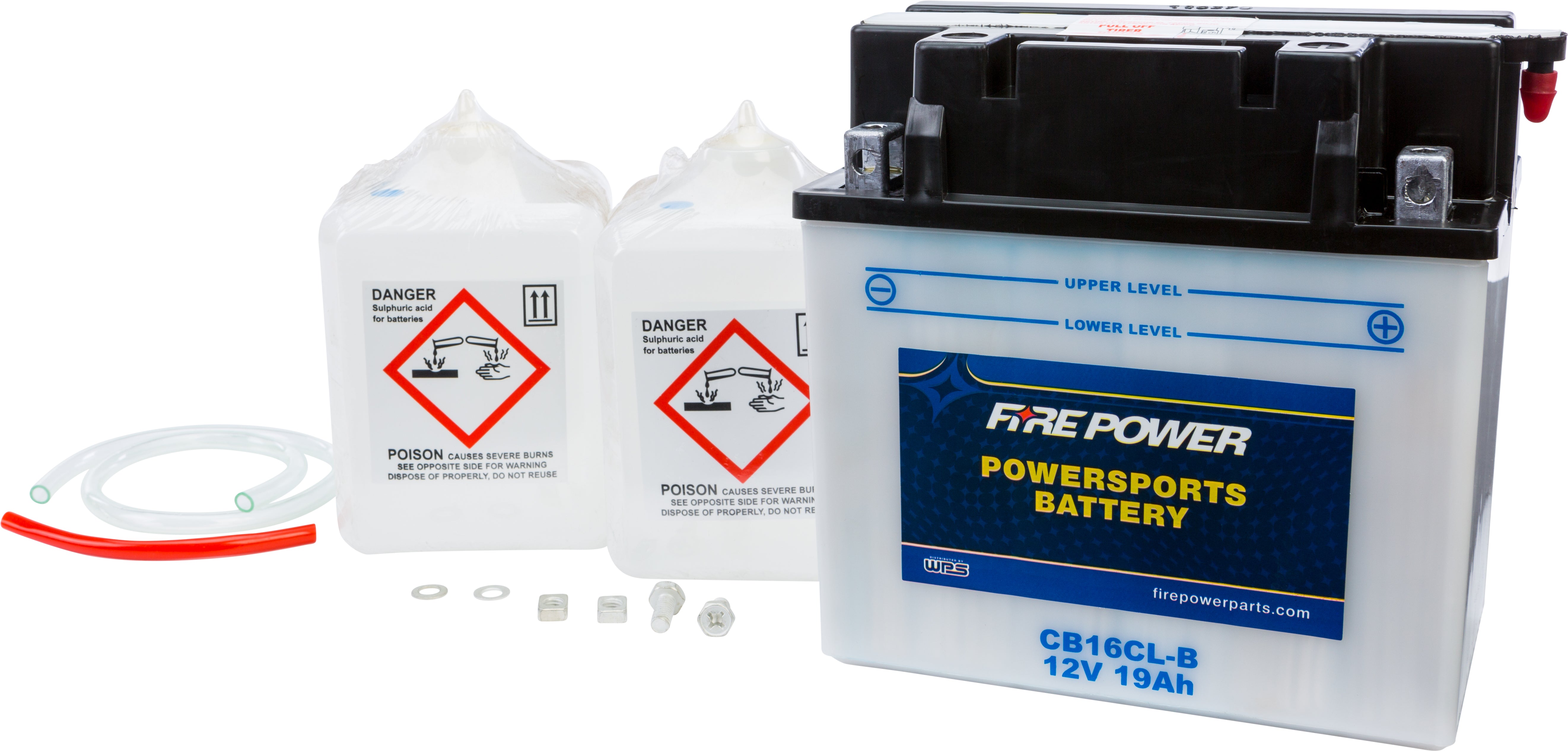 FIRE POWER - BATTERY W/ACID CB16CL-B 12V HEAVY DUTY - CB16CL-B