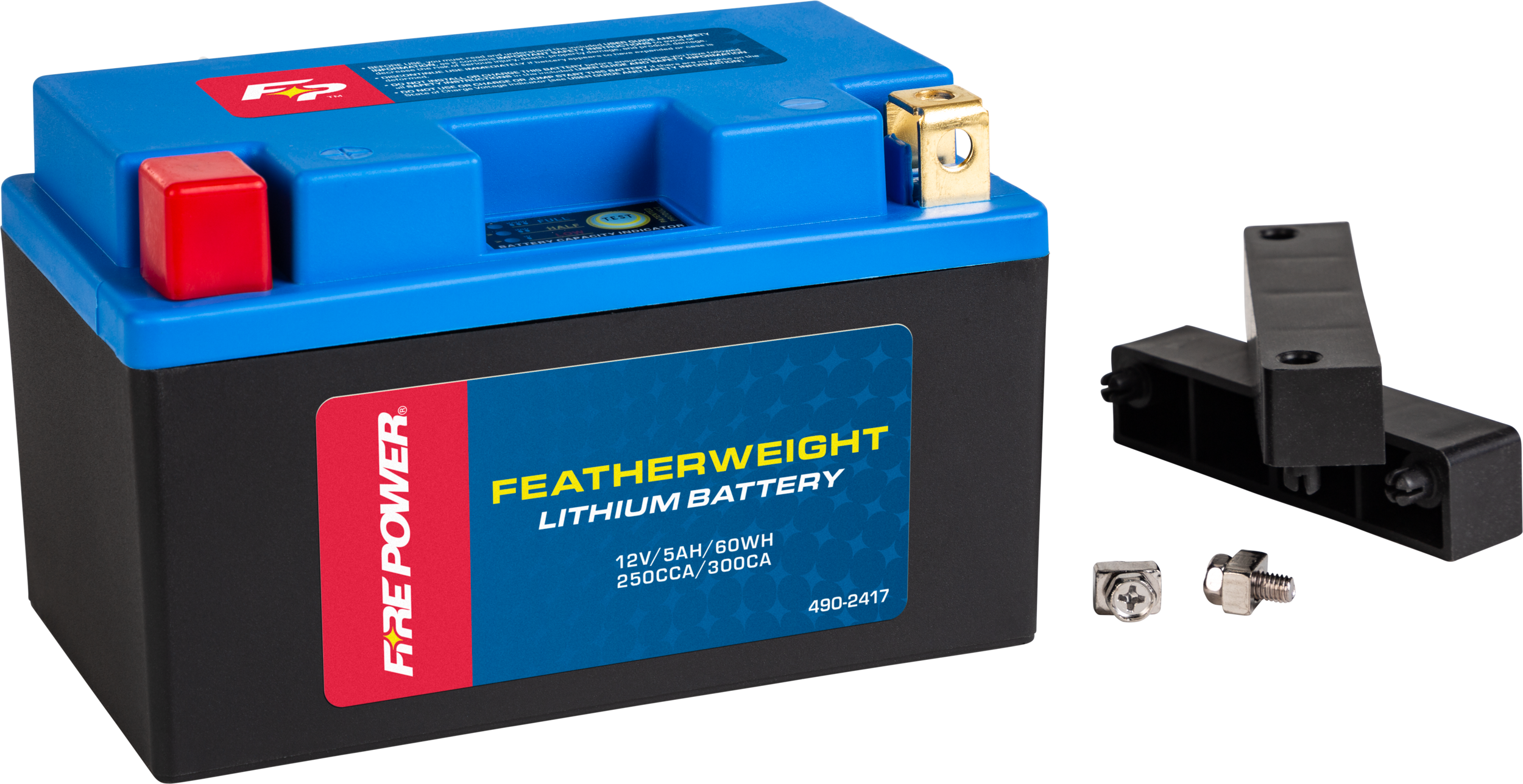 FIRE POWER - FEATHERWEIGHT LITHIUM BATTERY 250 CCA 12V/60WH - HJTZ14S-FP-B