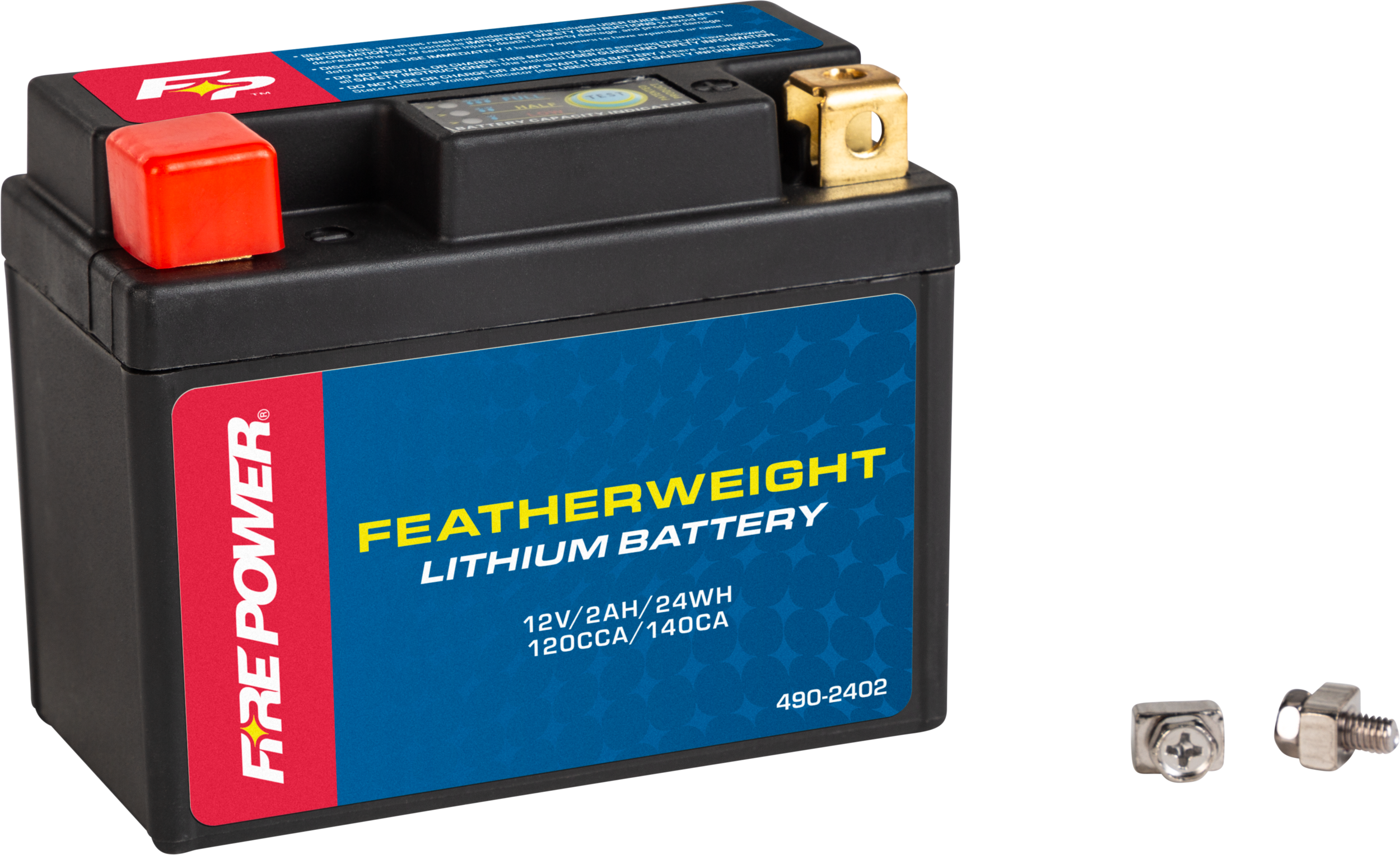 FIRE POWER - FEATHERWEIGHT LITHIUM BATTERY 120 CCA 12V/24WH - LFP03-B