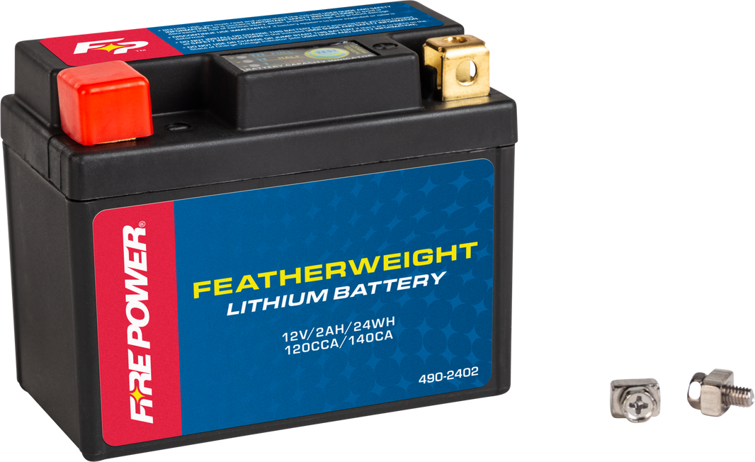 FIRE POWER - FEATHERWEIGHT LITHIUM BATTERY 120 CCA 12V/24WH - LFP03-B