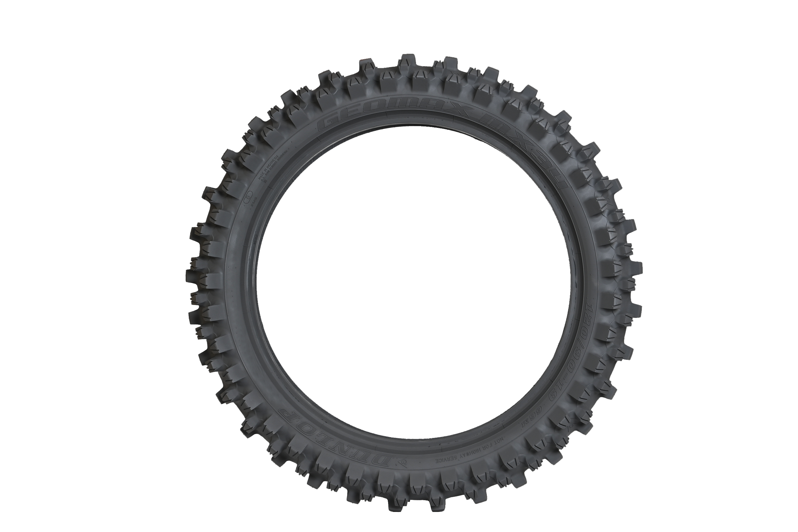 DUNLOP - TIRE GEOMAX MX34 REAR 120/90-19 66M BIAS TT - 45273517