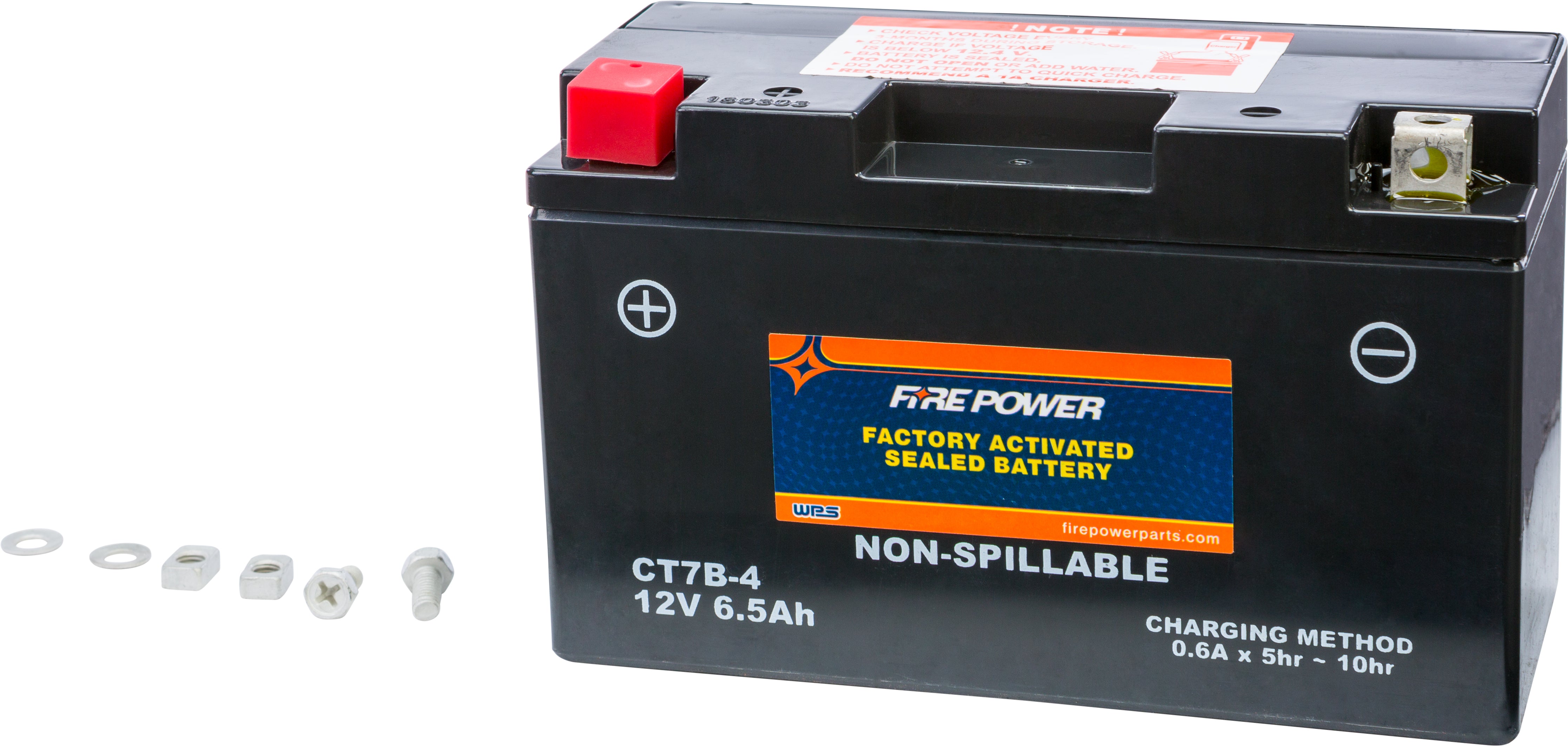 FIRE POWER - BATTERY CT7B-4 SEALED FACTORY ACTIVATED - CT7B-4