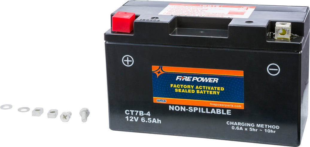 FIRE POWER - BATTERY CT7B-4 SEALED FACTORY ACTIVATED - CT7B-4