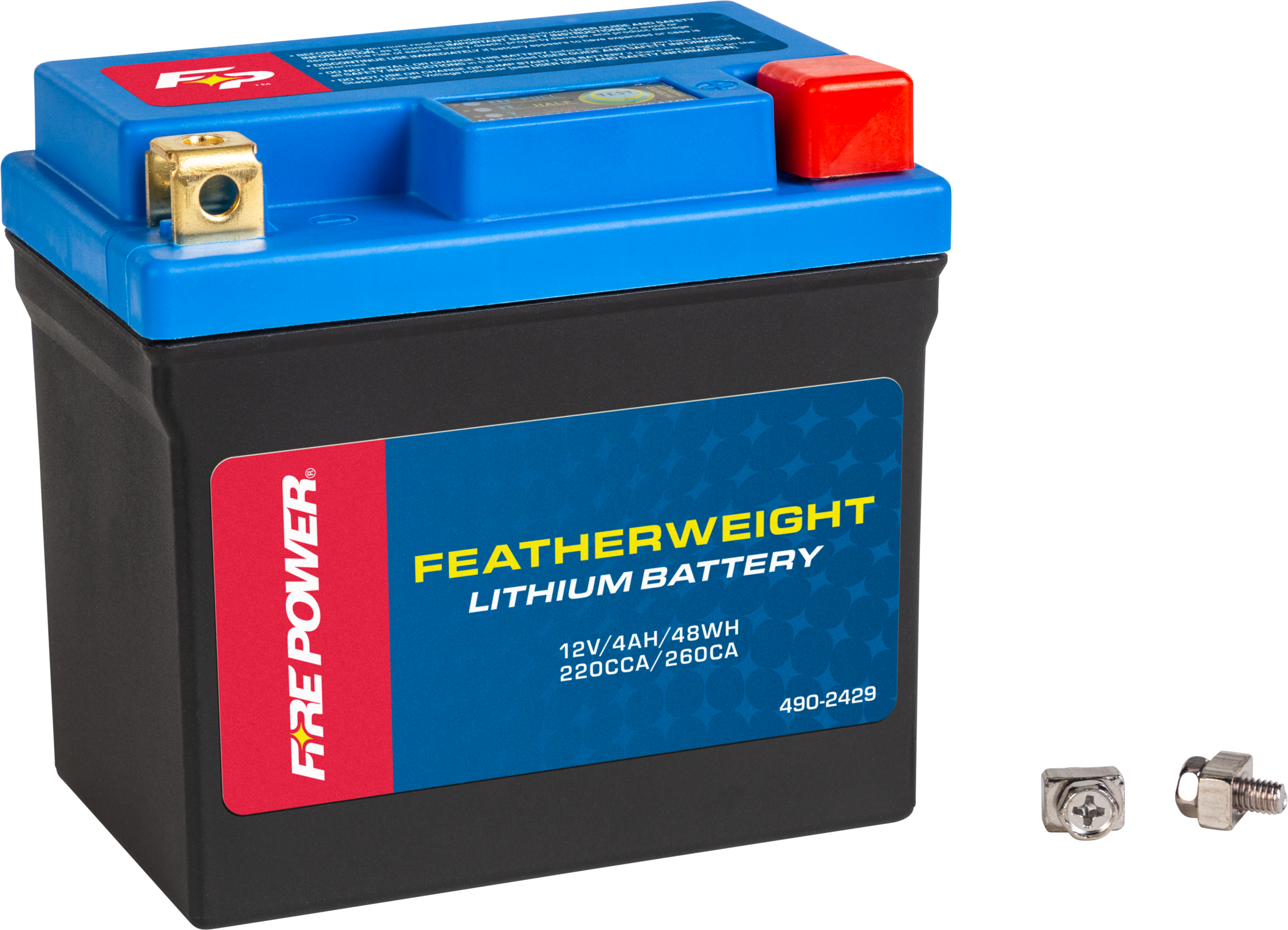 FIRE POWER - FEATHERWEIGHT LITHIUM BATTERY 220 CCA 12V/48WH - HJTZ7SL-FPP-B
