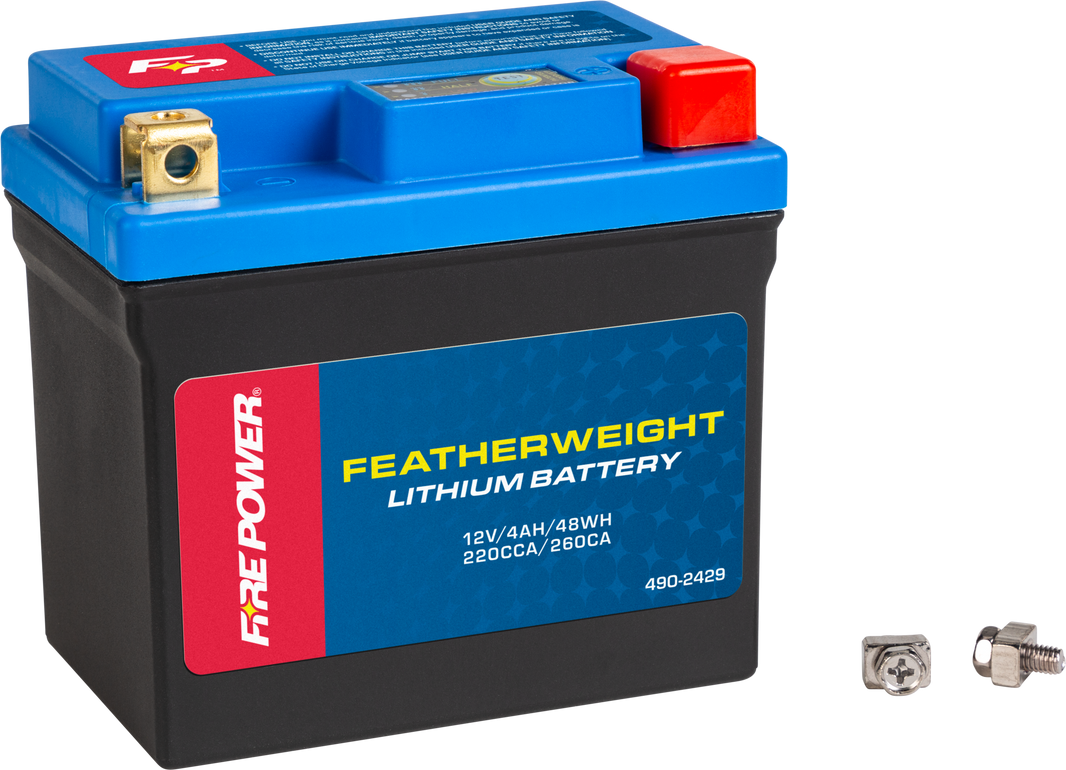 FIRE POWER - FEATHERWEIGHT LITHIUM BATTERY 220 CCA 12V/48WH - HJTZ7SL-FPP-B
