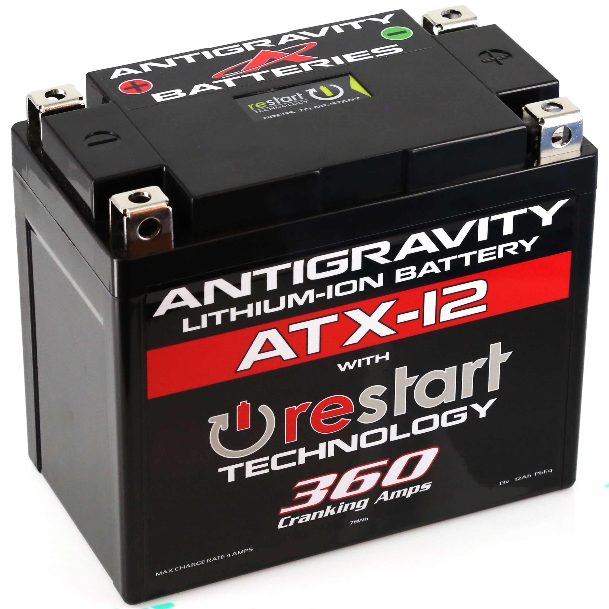 ANTIGRAVITY - LITHIUM BATTERY ATX12-RS 360 CA - AG-ATX12-RS