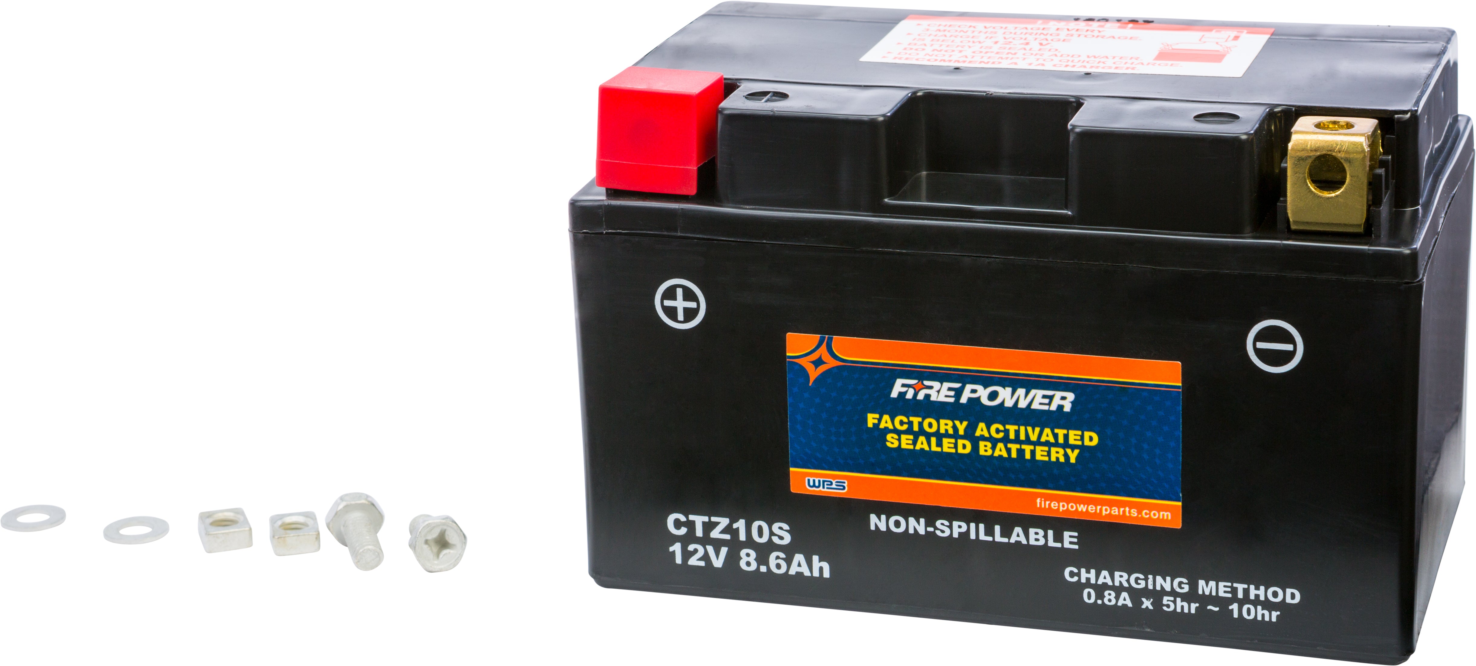 FIRE POWER - BATTERY CTZ10S SEALED FACTORY ACTIVATED - CTZ10S