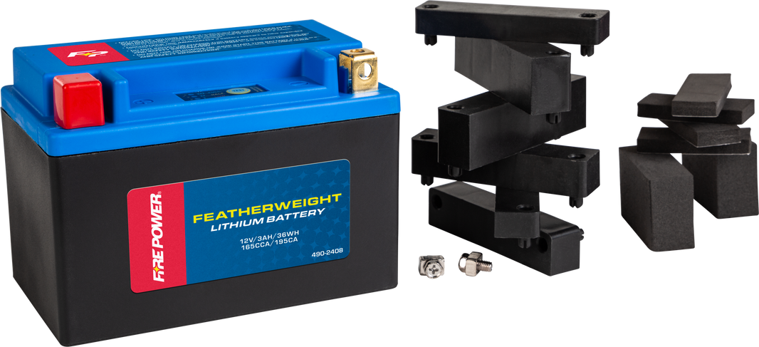 FIRE POWER - FEATHERWEIGHT LITHIUM BATTERY 165 CCA 12V/36WH - HJTX9-FP-B