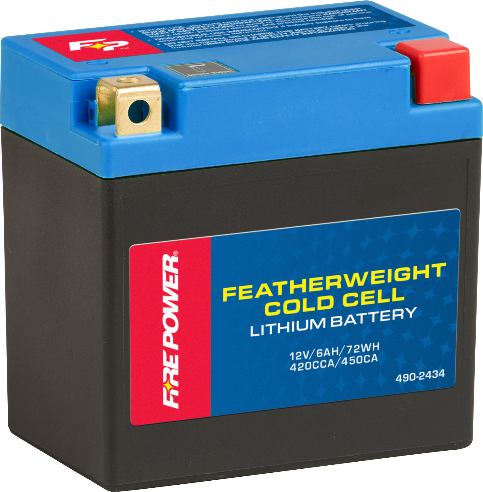 FIRE POWER - FEATHERWEIGHT LITHIUM BATTERY 420 CCA 12V/72WH - HJ13L-FPZ