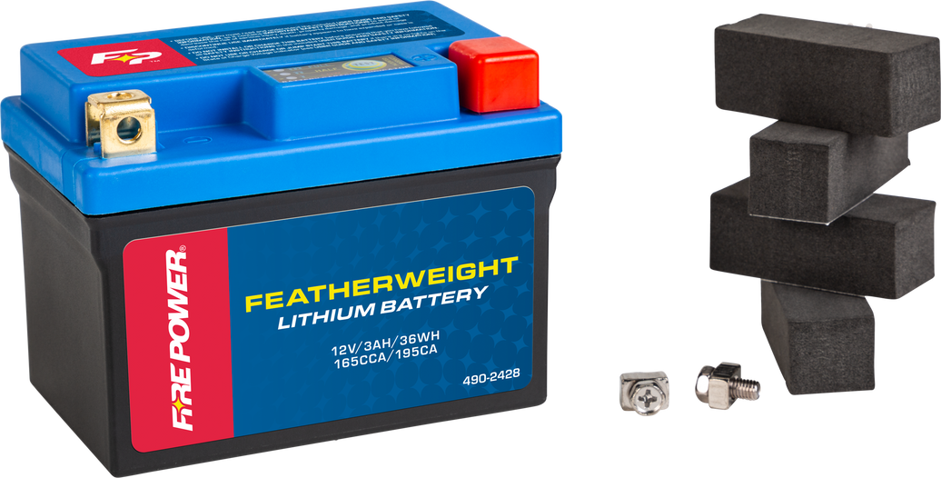 FIRE POWER - FEATHERWEIGHT LITHIUM BATTERY 165 CCA 12V/36WH - HJTZ5SL-FPZ-B