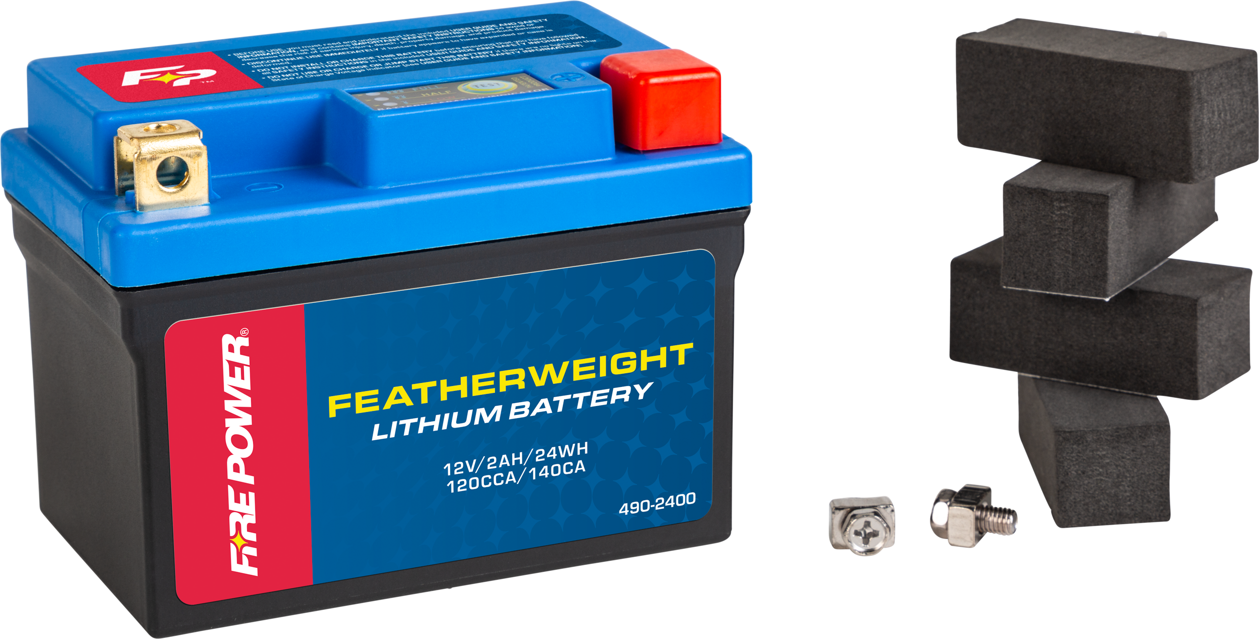 FIRE POWER - FEATHERWEIGHT LITHIUM BATTERY 120 CCA 12V/24WH - HJTZ5SL-FP-B
