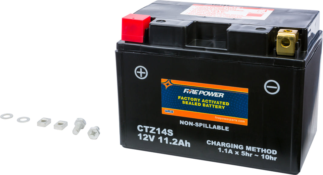 FIRE POWER - BATTERY CTZ14S SEALED FACTORY ACTIVATED - CTZ14S