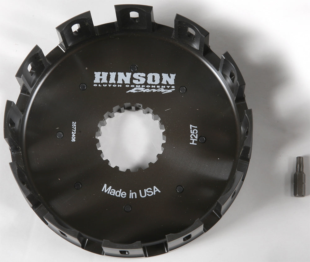 HINSON - BILLET CLUTCH BASKET SUZ/KAW - H257