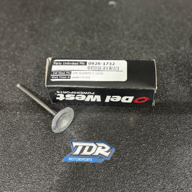 DW-YFZ450r-1-1iv03 +1 Del West Intake Valves YFZ450-R/X (Center)